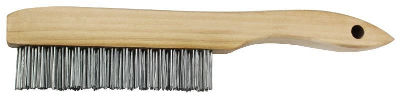 Premier 416 Standard Wire Brush, Metal Trim, Wood Handle