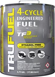 Trufuel 6527214 Fuel, Liquid, Hydrocarbon, Clear, 4.75 gal, Can