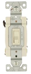 Eaton Wiring Devices 1242-7LA-BOX Toggle Switch, 15 A, 120 V, 4 -Position, Lead Wire Terminal, Light Almond