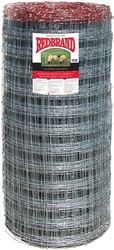 Red Brand Square Deal 70315 Sheep and Goat Fence, 330 ft L, 48 in H, 4 x 4 in Mesh, 12-1/2 Gauge, Galvanized