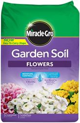 Miracle-Gro 70359430 Flower Garden Soil, Solid, 1.5 cu-ft Bag