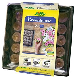 Jiffy J425ST-16 Greenhouse Starter Kit, 25-Piece