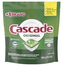 Cascade 80675 Dishwasher Detergent Pack, Solid, Fresh