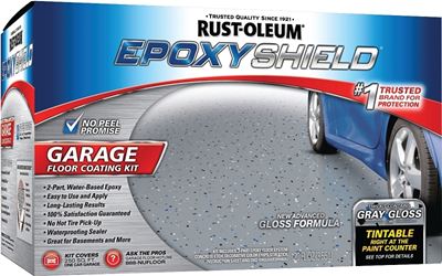 RUST-OLEUM EPOXYSHIELD 252625 Garage Floor Coating, Gloss, Pack of 2