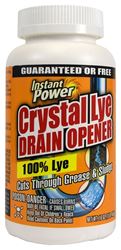 Instant Power 1650 Crystal Lye Drain Opener, Solid, White, Odorless, 1 lb