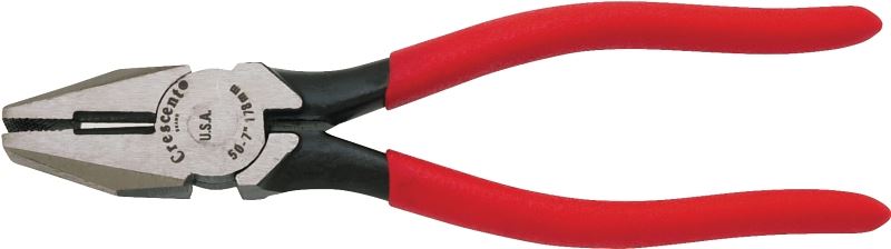 Crescent Nicholson 507CVNN Joint Plier, 7-1/4 in OAL, 12 AWG Cutting Capacity, Cushion Grip Handle, 1 in W Jaw