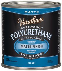 Varathane 262075 Polyurethane, Liquid, Clear, 0.5 pt, Can