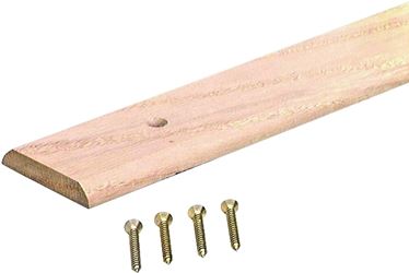 M-D 85043 Seam Binder, 72.13 in L, 1-3/4 in W, Hardwood, Unfinished, Pack of 6