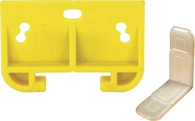 Prime-Line R 7154 Drawer Track Guide Kit, Plastic, Yellow
