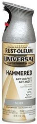 Rust-Oleum 245219 Hammered Spray Paint, Hammered, Silver, 12 oz, Can