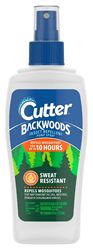 Cutter Backwoods HG-96284 Insect Repellent, 6 fl-oz Bottle, Liquid, Pale Yellow, Alcohol, Deet