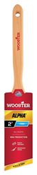 Wooster 4231-2 Paint Brush, 2 in W, 2-11/16 in L Bristle, Synthetic Fabric Bristle, Sash Handle