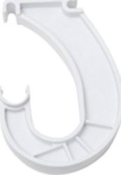 ClosetMaid 5629 Rod Support, Resin, White