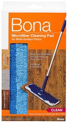 Bona AX0003053 Cleaning Pad, Microfiber Cloth, Dark Blue/Light Blue