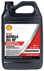 Shell Rotella 550041812 Extended Life Nitrite-Free Coolant, 1 gal Jug, Red, Pack of 6