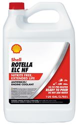 Shell Rotella 550041810 Extended Life Nitrite-Free Coolant, 1 gal Jug, Red, Pack of 6