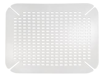 iDESIGN 59060 Sink Saver, 13.97 in L, 15.94 in W, PVC, Clear