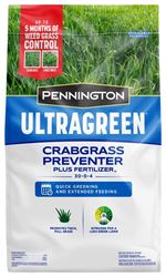 Pennington 100536605 Crabgrass Preventer Plus Fertilizer, 37.5 lb, Solid, 30-0-4 N-P-K Ratio