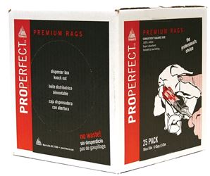 Trimaco 80025 Painters Rag, 18 x 18 in, Cotton, White