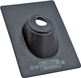 Hercules No-Calk Series 11899 Roof Flashing, 13 in OAL, 9-1/4 in OAW, Thermoplastic