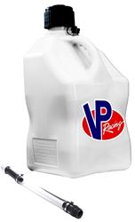 VP Fuel 3520 Motorsport Container, 5 gal Capacity, Polyethylene, White