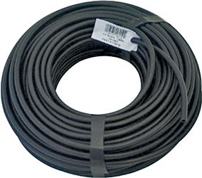 Raindrip 016005P Drip Watering Tubing, 0.16 to 0.197 in ID, 50 ft L, Polyethylene, Black