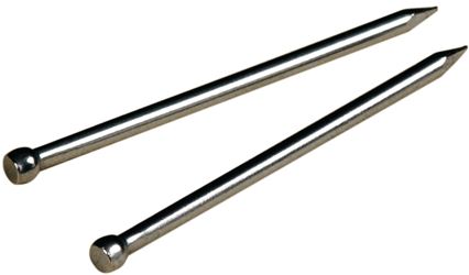 Hillman 122510 Wire Brad, 1 in L, Steel, Bright, Smooth Shank, Pack of 6