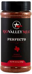 Rio Valley Meat OW91005 BBQ Rub, Perfecto, 12.3 oz, Bottle