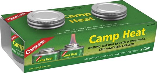 Coghlans 0450 Camp Heat, 6.4 oz, Can, 4 hr Burn Time