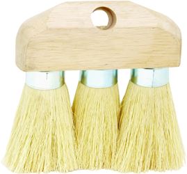 DQB 11941 Roof Brush, 3-1/2 in L Trim, White Bristle