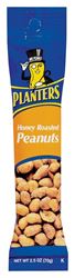 Planters 549752 Peanut, Honey Roasted, 2.5 oz, Bag, Pack of 15