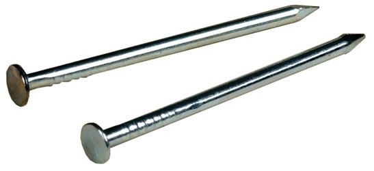 Hillman 122561 Wire Nail, 3/4 in L, Steel, Galvanized, Flat Head, Smooth Shank, 1.75 oz, Pack of 6