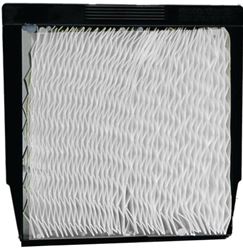 EssickAir 1040 Wick Filter, 9 in L, 1-1/2 in W, Plastic Frame, White, For: B23 Series Console Humidifier