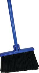 Quickie 735TRI Advant-Edge Broom, 14 in Sweep Face, Polypropylene Bristle, Steel Handle