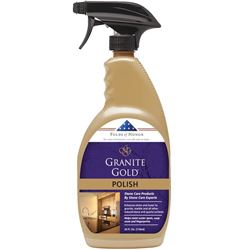 Granite Gold GG0033 Granite Polish, 24 oz, Liquid, Fresh Lemon, Milky White, Pack of 6