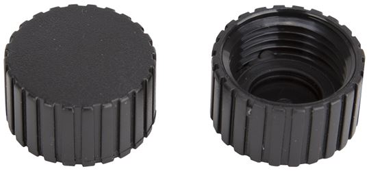 Landscapers Select GHEC Hose End Cap, 3/4 in, Female, Plastic, Black