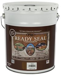 Ready Seal 515 Stain and Sealer, Pecan, 5 gal, Pail