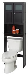 Zenna Home Modern 9820CH Bathroom Spacesaver, 3-Shelf, Wood, Espresso