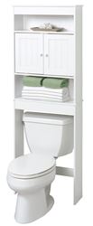 Zenna Home Cottage 9119W Bathroom Spacesaver, 3-Shelf, Wood