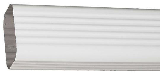 GUTTER DOWNSPOUT 2X3IN WHITE, Pack of 10