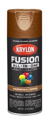 Krylon K02786007 Spray Paint, Hammered, Copper, 12 oz, Can