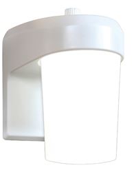 HALO FE0650LPC FE0650LPCW Entry Light, 120 V, 9 W, LED Lamp, 927 Lumens, 5000 K Color Temp, Polycarbonate Fixture