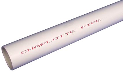 JM Eagle Schedule Series 4101 Pipe, 1/2 in, 20 ft L, Solvent Weld, SCH 40 Schedule, PVC