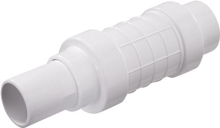 NDS Pro-Span 118-12 Expansion Repair Pipe Coupling, 1-1/4 in, IPS Hub x IPS Spigot, PVC, White, SCH 40 Schedule