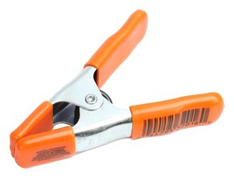Pony 3201-HT Spring Clamp, 1 in Clamping, Steel, Zinc, Orange