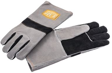 Oklahoma Joes 3339484R06 Smoking Gloves, Leather, Gray