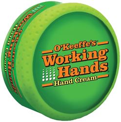 OKeeffes Working Hands Series K0350007 Hand Cream, Odorless, 3.4 oz, Jar