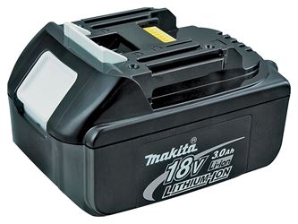 Makita BL1830B-2 Lithium Battery, 18 V Battery, 3 Ah, 30 min Charging