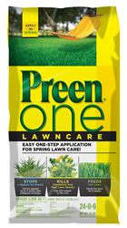 Preen 21-64157 Lawncare, 18 lb, Granular, 24-0-6 N-P-K Ratio