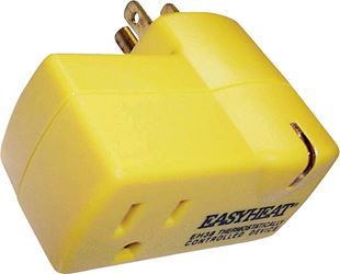 EasyHeat EH38 Pre-Set Thermostat, 15 A, 125 V, Yellow